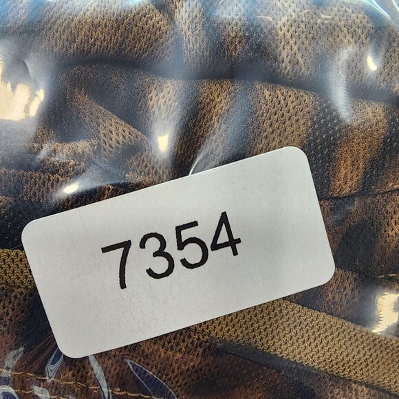 Womens Chaps Classics Brown Leopard Print Top 3/4 Sleeve V-Neck Polyester 2X - Picture 7 of 7